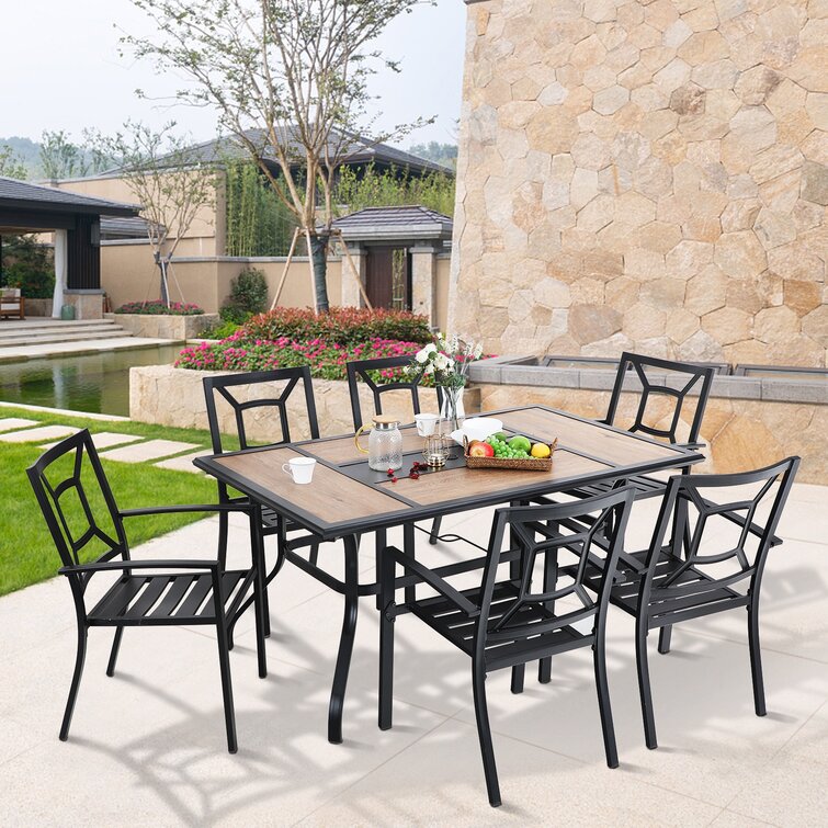 Wayfair metal patio discount chairs